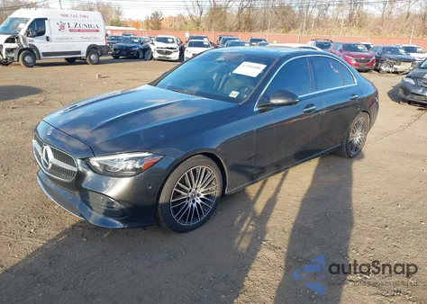 2022 Mercedes-Benz C 300 4Matic из США, поврежденный, VIN W1KAF4HB7NR049706